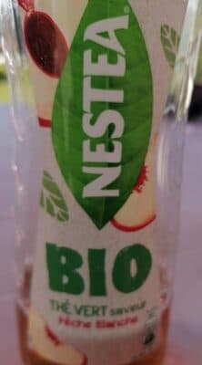 Thé vert saveur pèche blanche
