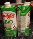 GUIGOZ 3 Bio Lait infantile Briques 500ml
