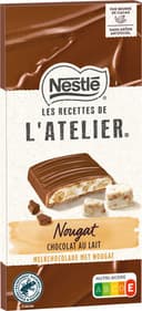 Chocolat au lait au nougat