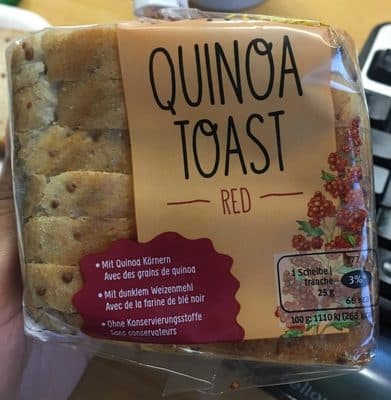 Quinoa toast