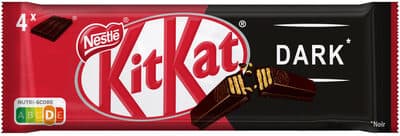 Barres au chocolat noir