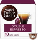 Capsules de café double espresso intensité 10 compatibles Dolce Gusto