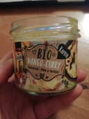 Bio Mango-Curry Pâte à tartiner