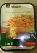 Coop Naturaplan Lasagne Alle Verdure