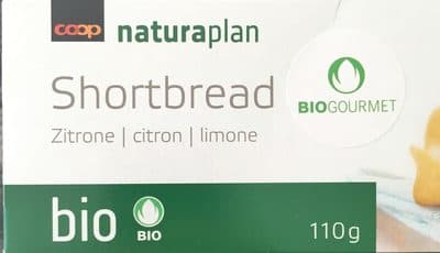 Shortbread Citron bio