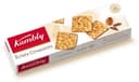 Biscuits aux amandes caramélisées au chocolat au lait et pointe de sel