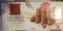 Les délices - Choc'o'farm  Chocolat au lait avec des crispies de blé complet.