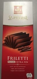 Suprême Friletti Noir Extra Fin