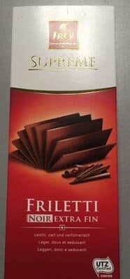 Suprême Friletti Noir Extra Fin
