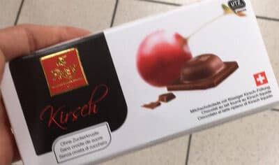 Chocolat fourré au Kirsch