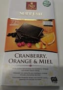 Chocolat noir, Cranberry Orange & Miel