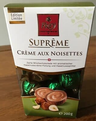 Suprême Crème aux noisettes