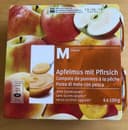 Compote de pommes à la pêche