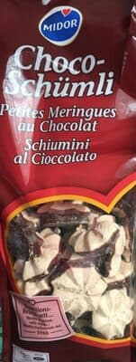 Petites meringues a chocolat