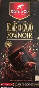 Eclats de cacao 70% noir