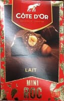 Mini roc au chocolat au lait et noisettes