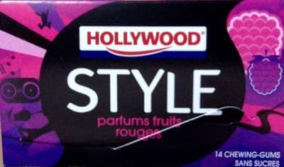 Style parfums fruits rouges