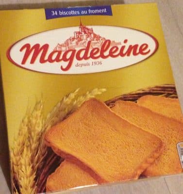 34 Biscottes au Froment