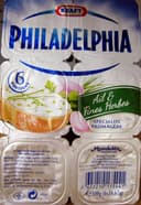 Philadelphia (6 portions) Ail & Fines Herbes (21,5% MG) - 100 g - Kraft