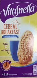 Vitasnella Cereal Breakfast Latte E Cereali 300g