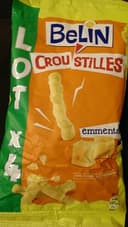 Croustilles emmental (lot x4)