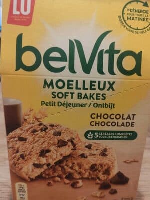 Belvita Moelleux soft baies chocolat