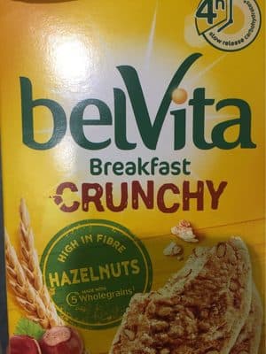 Belvita Breakfast Biscuits Crunchy Hazelnuts