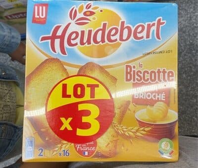 Biscotte gout brioché
