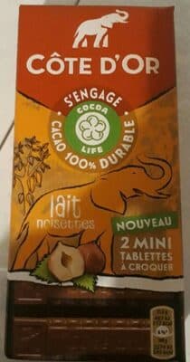 2 Mini tablettes à croquer