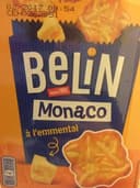 Belin Monaco Biscuits apéritif à l'emmental 105 g