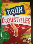 Biscuits salés apéritif Croustilles goût cacahuètes