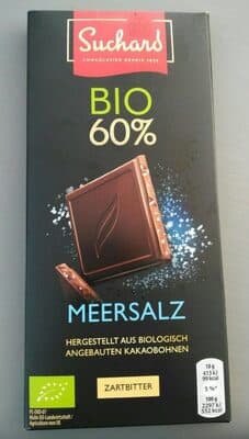 Zartbitter Bio au sel de mer