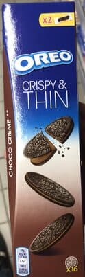 OREO Crispy & Thin Chocolat crème