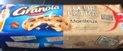 Cookies cœur extra moelleux aux pépites de chocolat