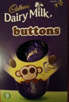 Cadbury Dairy Milk Buttons Small Easter Egg