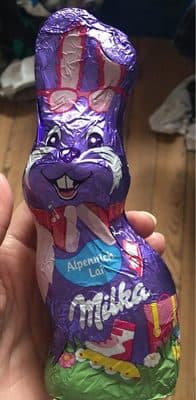 Bonbons lapin chocolat lait