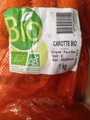 Carotte bio