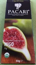 Chocolate negro orgánico con higo