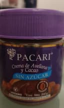 Crema de avellana sin azucar