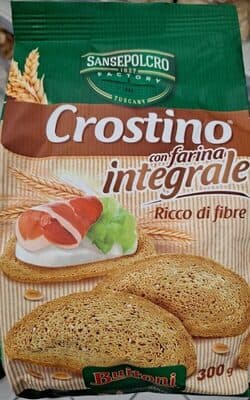 Crostino con farina integrale