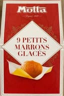 9 petits marrons glacés