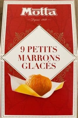 9 petits marrons glacés