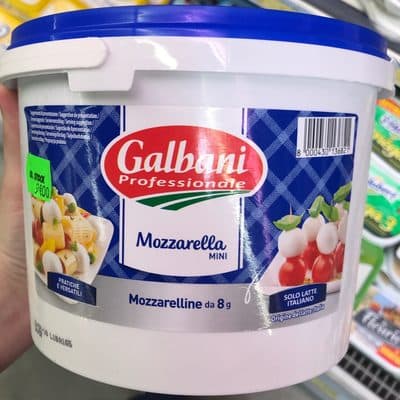 Mozzarella Billes 8 g 19 %