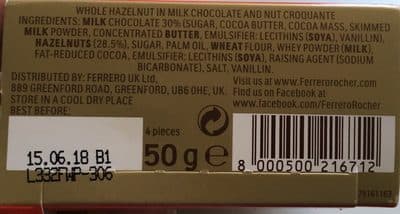 Ferrero Rocher Heart Box 4 Pack