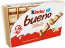 Barre Chocolatée Kinder Bueno White Chocolat Blanc x8 - 312g