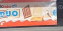 Duo Biscuits nappés de chocolat au lait et chocolat blanc