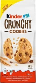 Crunchy cookies avec pépites au lait et au cacao