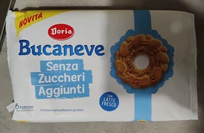 Bucaneve senza zuccheri aggiunti