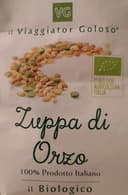 Zuppa d'orzo biologica