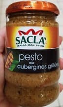 Pesto aux aubergines grillées